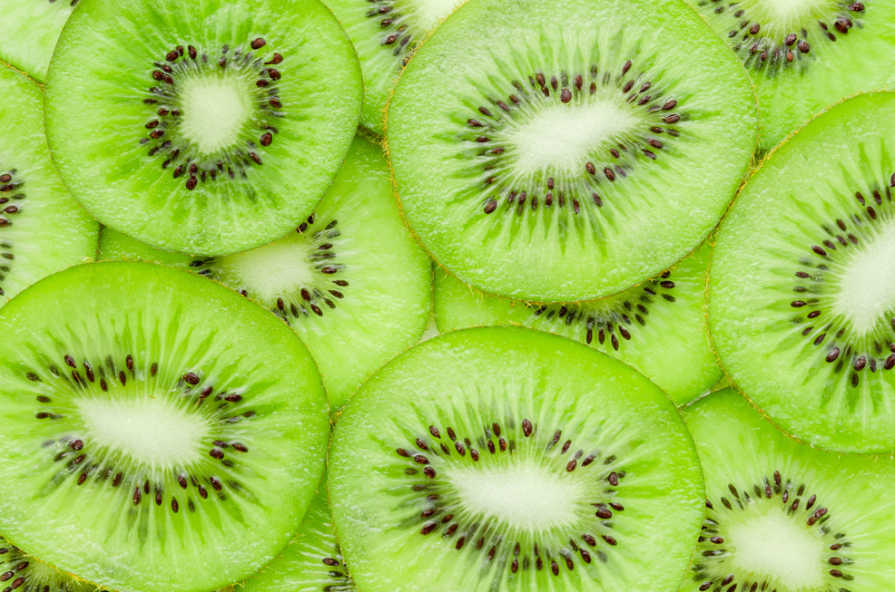 Kiwi fruit.